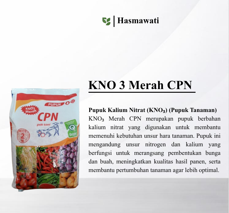 KNO 3 Merah CPN