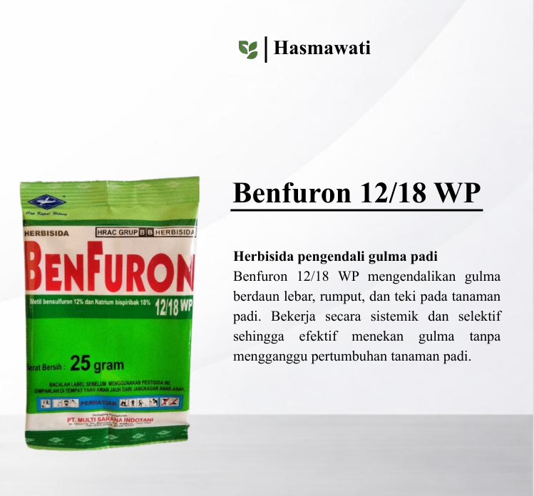 Benfuron 12/18 WP