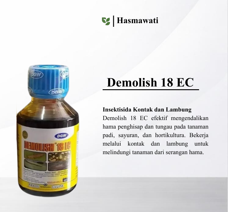 Demolish 18 EC